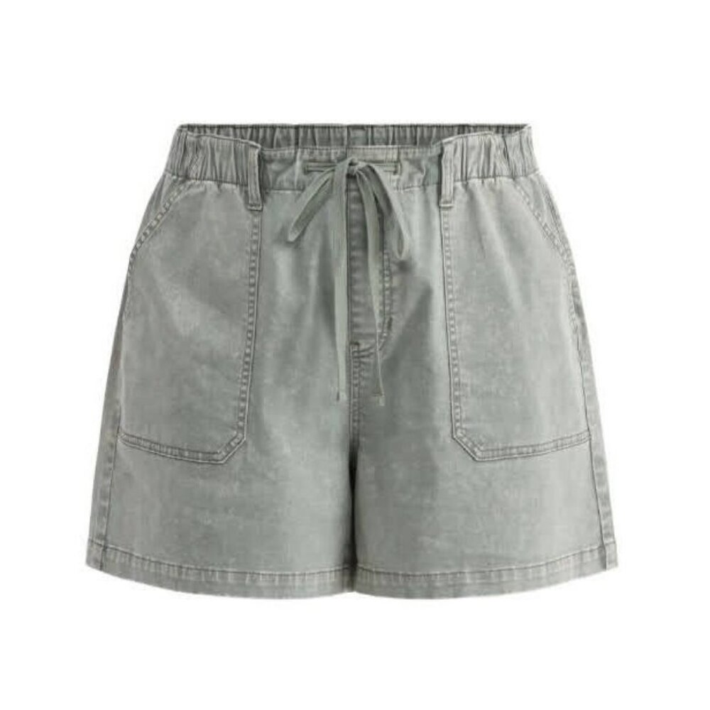 NEW 3X (24W-26W) Women's Sage Drawstring Shorts